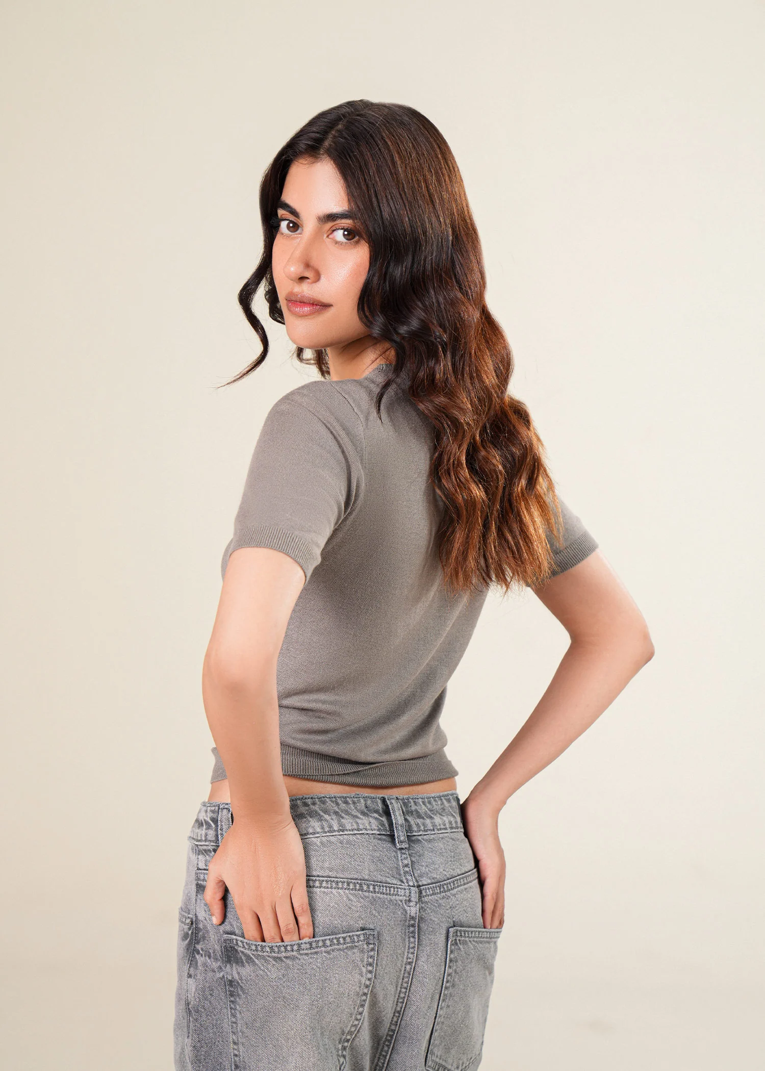 Straight Legged Jeans- WS25-296 - Image 4