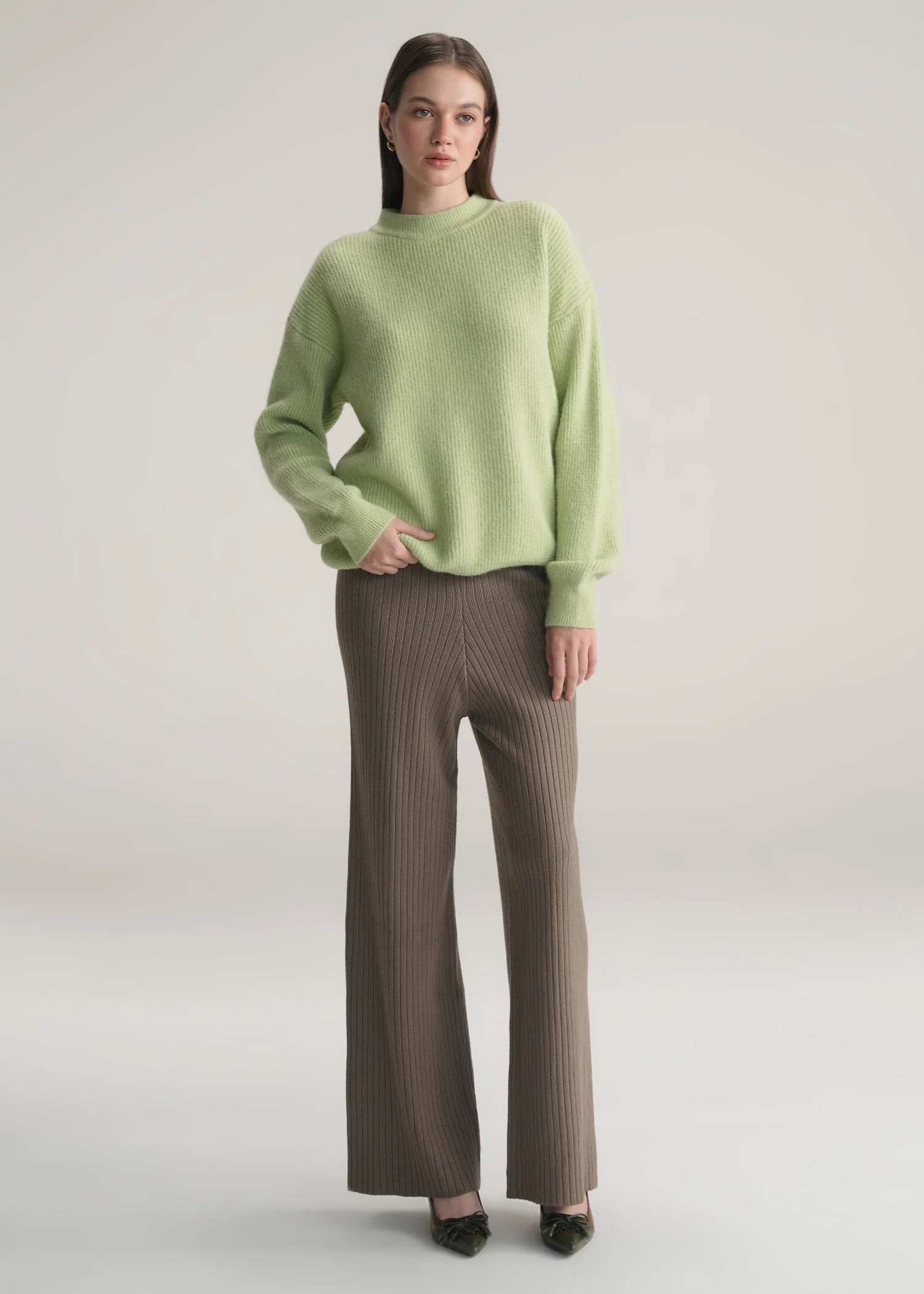 Oversized Sweater- WS25-415 - Image 5